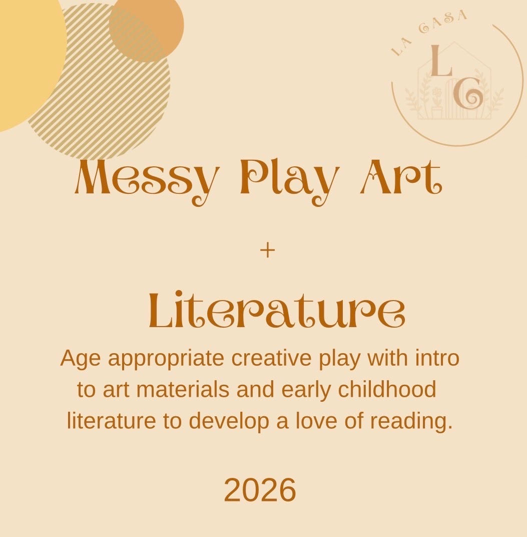 Messy Play Art + Lit