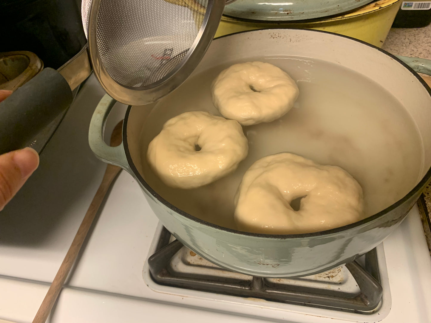 Sourdough Bagels