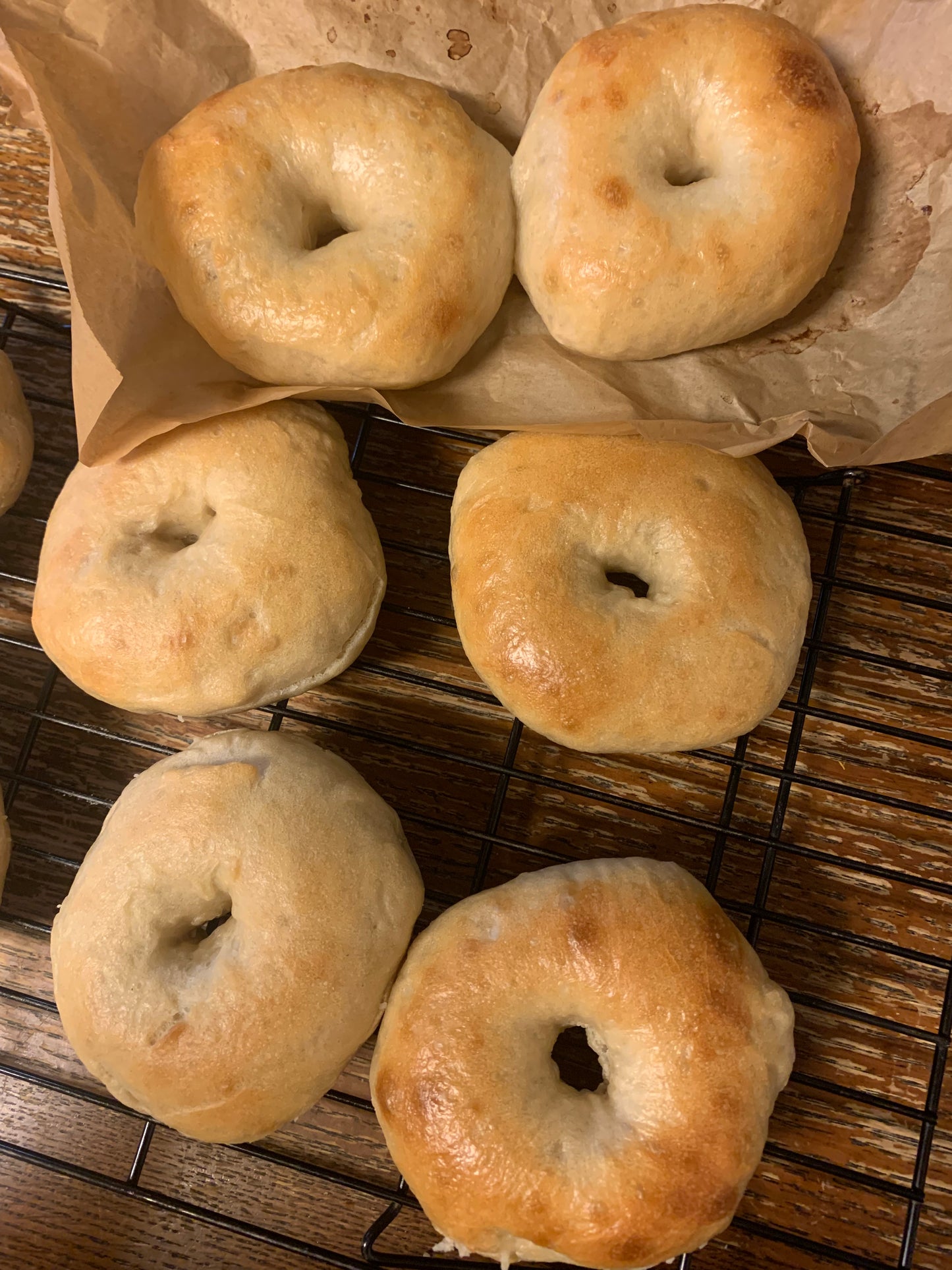 Sourdough Bagels