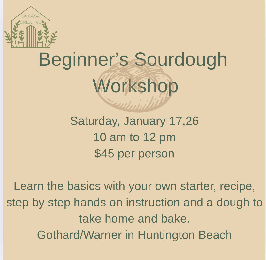 Beginner's Sourdough Baking Class