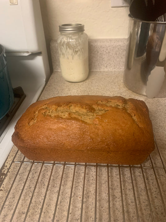 Sourdough Banana Bread