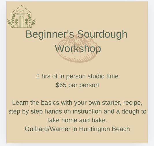 Beginner's Sourdough Baking Workshop