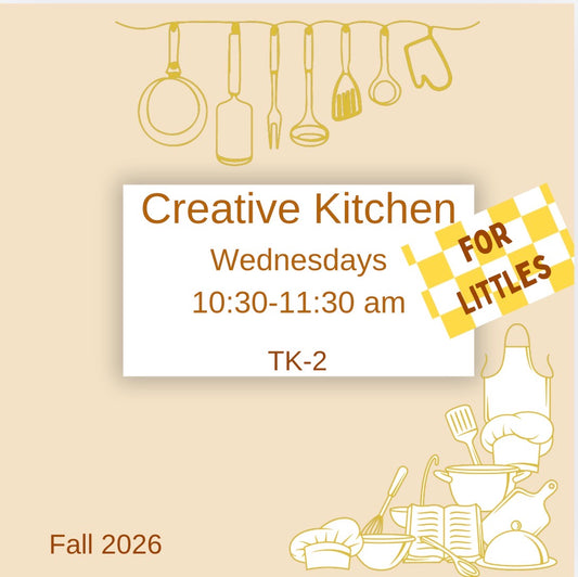 Creative Kitchen Tk-2 WEDNESDAYS