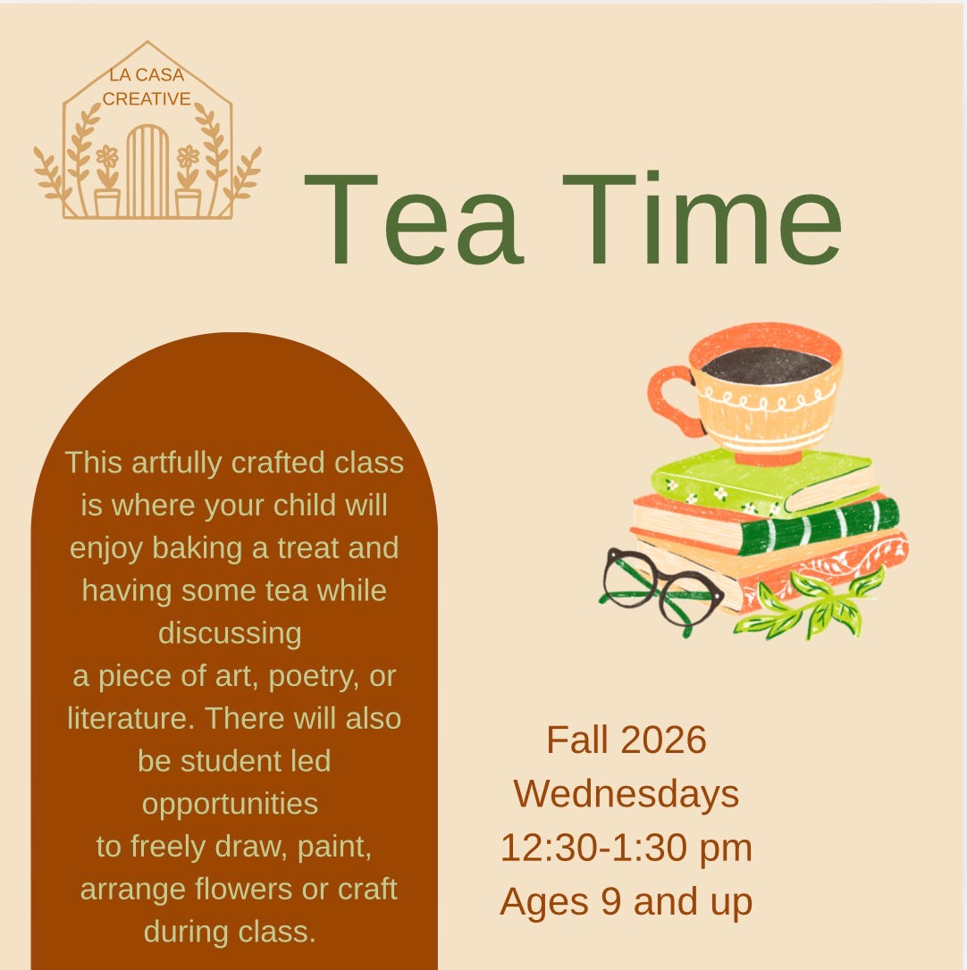 Tea Time WEDNESDAYS