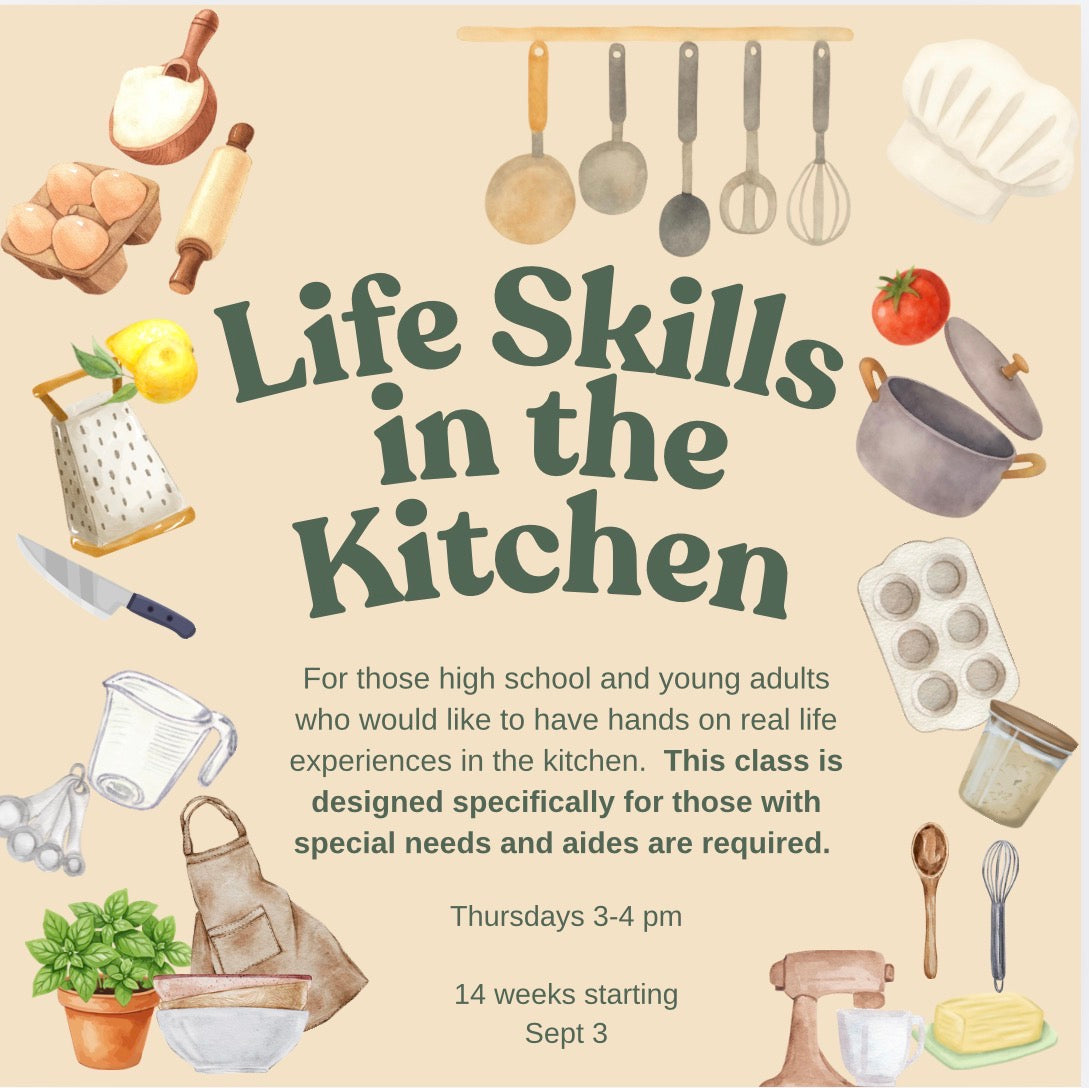 Life Skills in the Kitchen: Special Needs Class