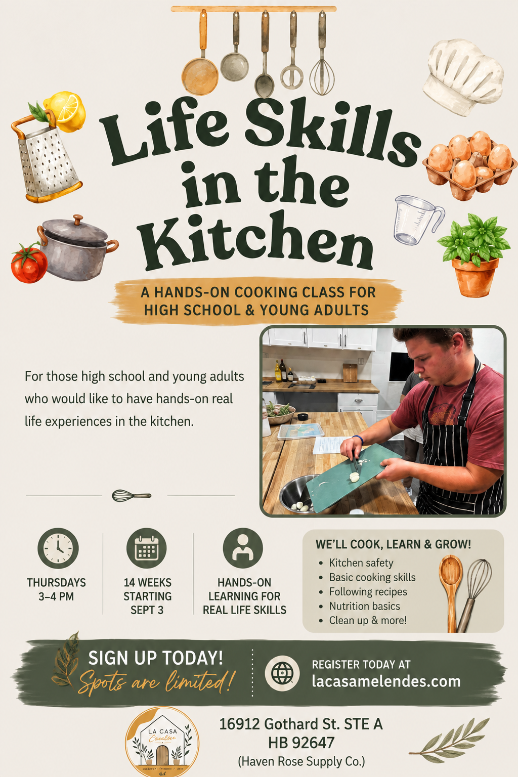 Life Skills in the Kitchen