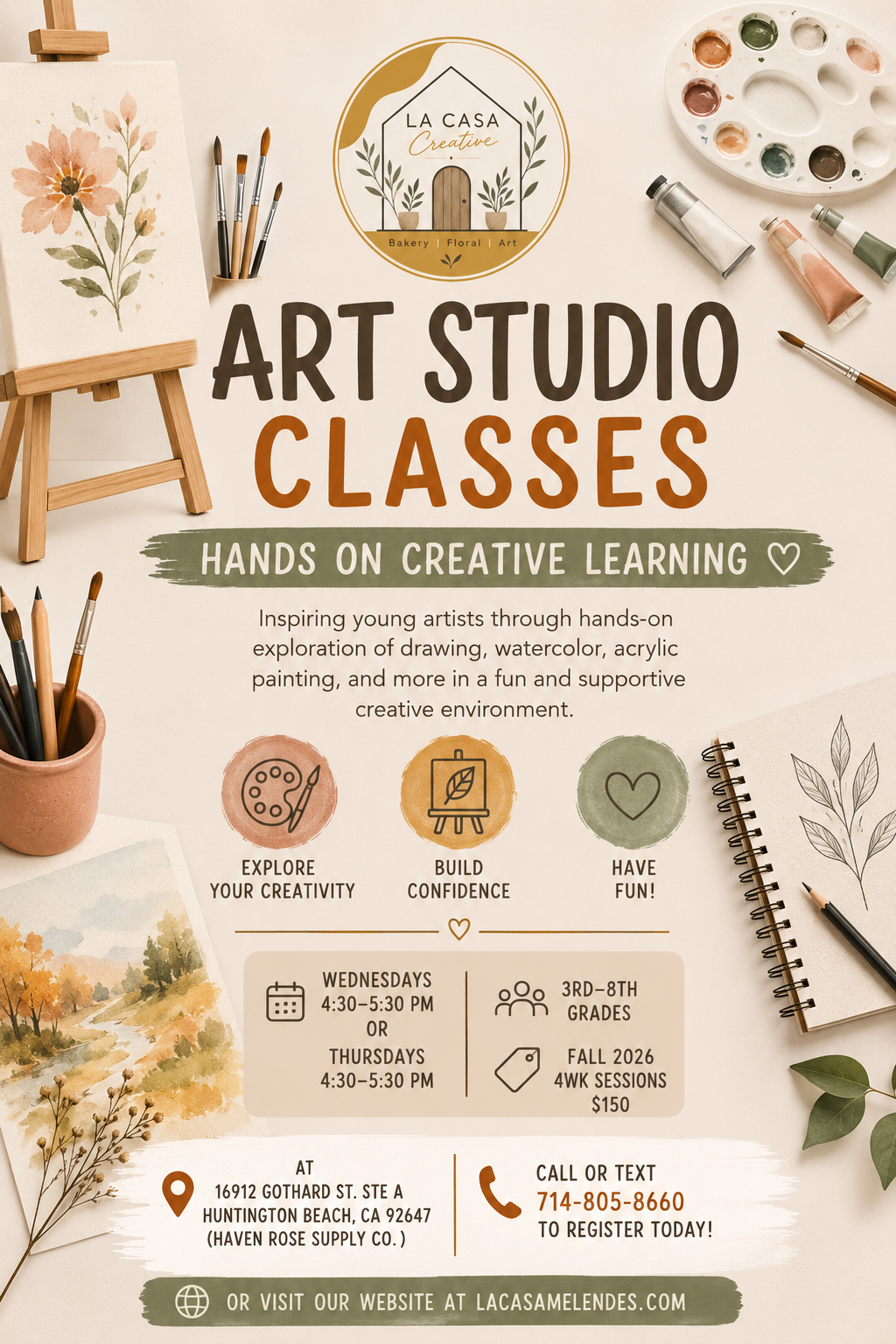 Exploring Art 3rd to 8th grades